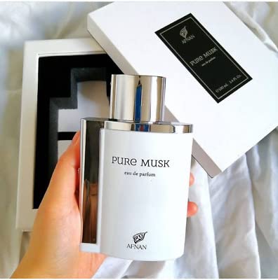 Afnan Pure Musk Unisex Eau De Parfum, 3.4 Fl. Oz