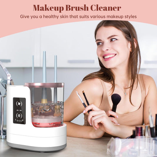 3 IN 1 Electric Makeup Brush Cleaner Machine