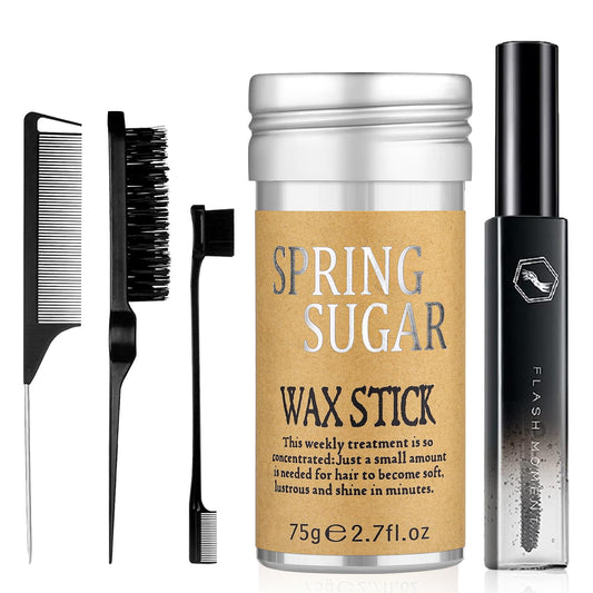 5 Pcs Hair Wax Stick for Flyaways Edge Control Slick