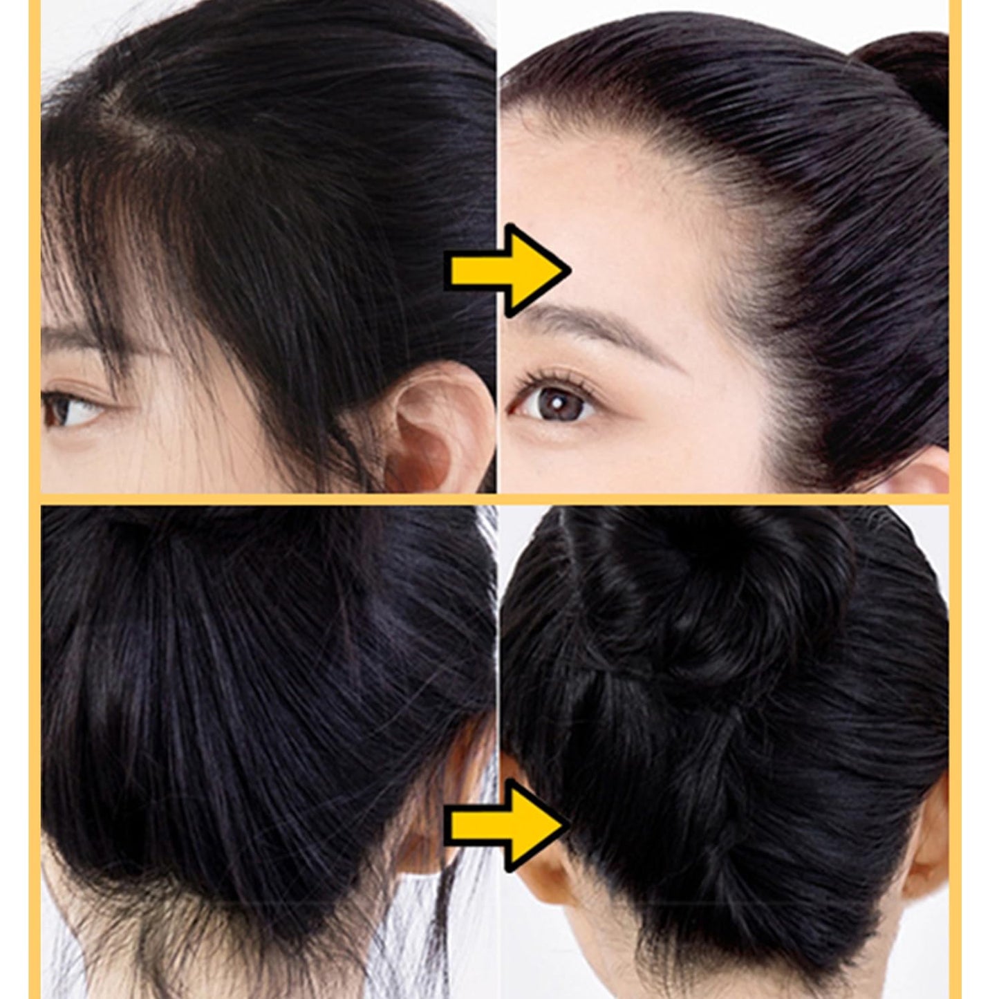 5 Pcs Hair Wax Stick for Flyaways Edge Control Slick