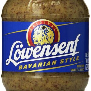 Lowensenf Bavarian Sweet Mustard Jar 10.05 Ounce