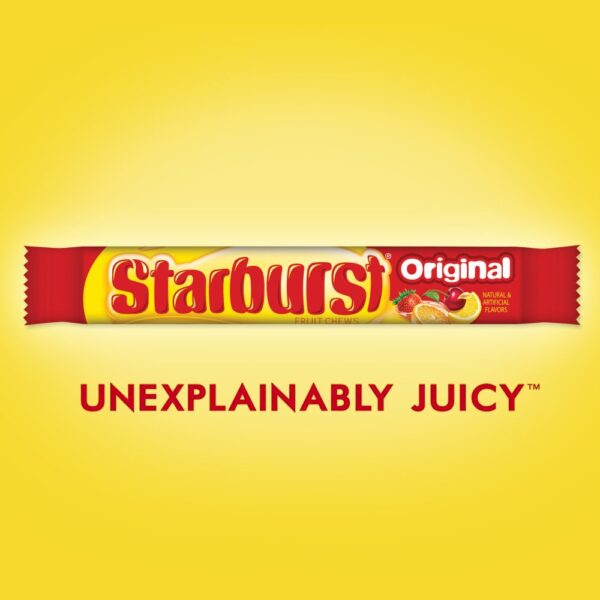 STARBURST Original Full Size Fruit Chews Candy Bulk, Chewy Candy for Parties, 2.07 oz (36 Single Packs) - Image 3
